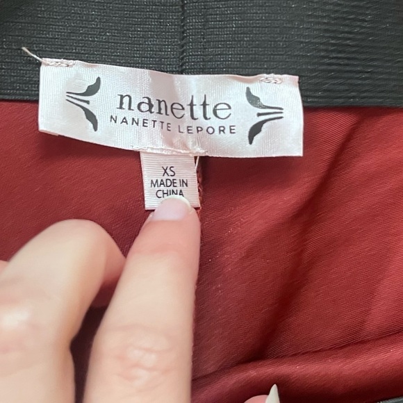 Nanette lepore pull on faux suede pants size xs - Picture 2 of 6